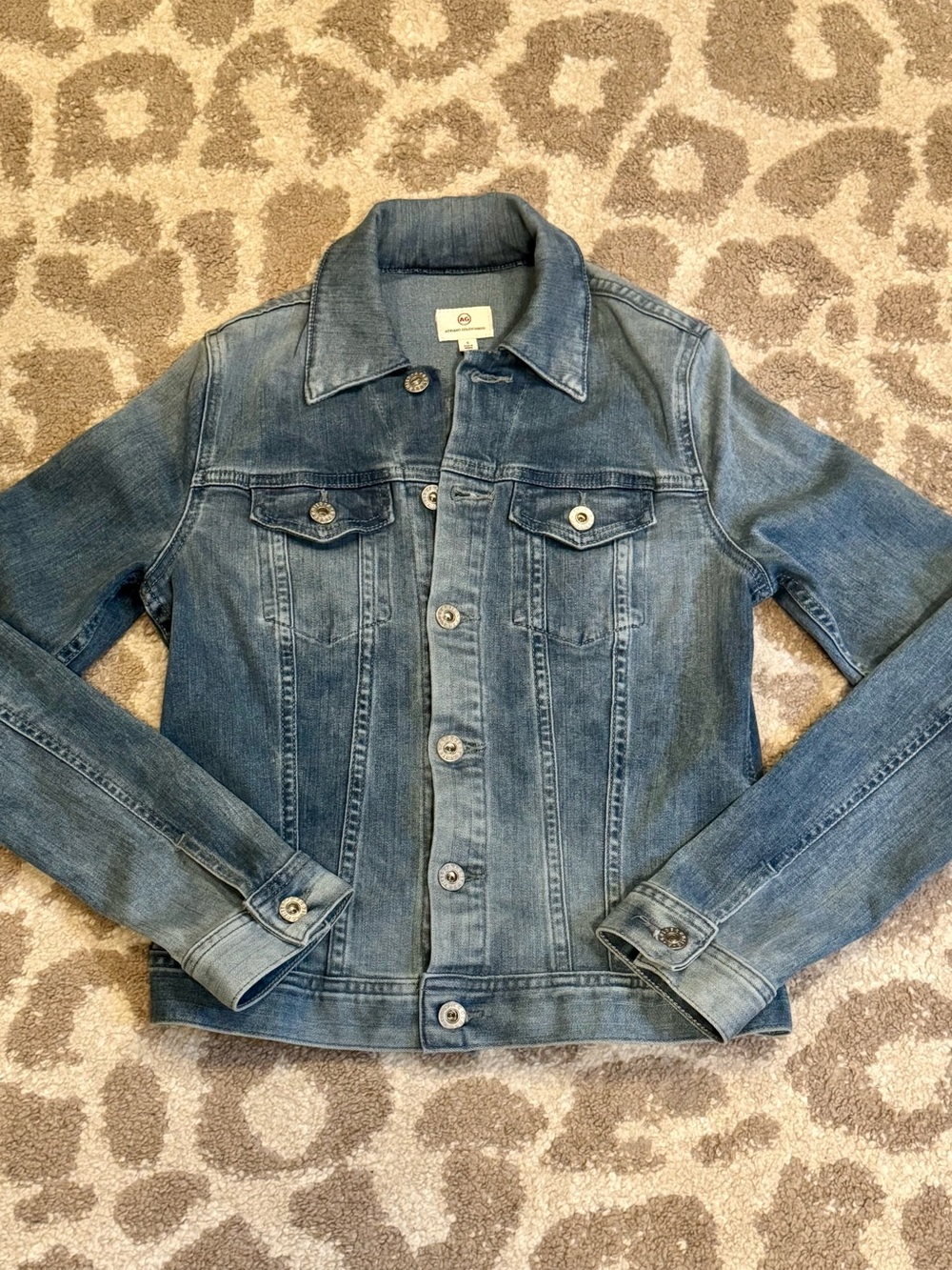 AG Adriano Goldschmied Light Blue Denim Jacket